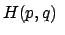 $\displaystyle H(p,q)  $